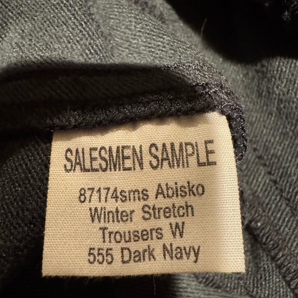 Fjallraven Abisko Winter Stretch Pants in Dark Navy US 6 - Picture 9 of 9